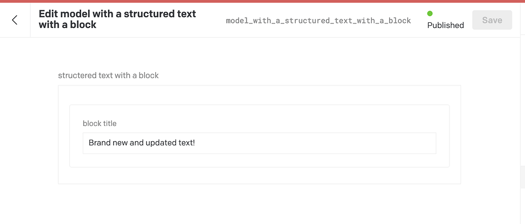 How to update a block record? - 📡 Content Management API - DatoCMS ...
