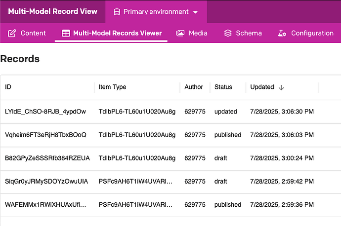 Plugin Multi-Model Record View DatoCMS - 2025-07-28 05-36-03 PM