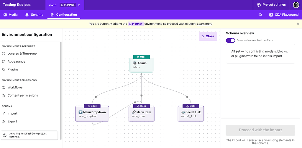 How to use recipes? - 🆘 Support - DatoCMS community