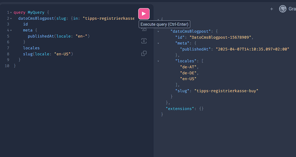 Filter localized Metadata - 🆘 Support - DatoCMS community