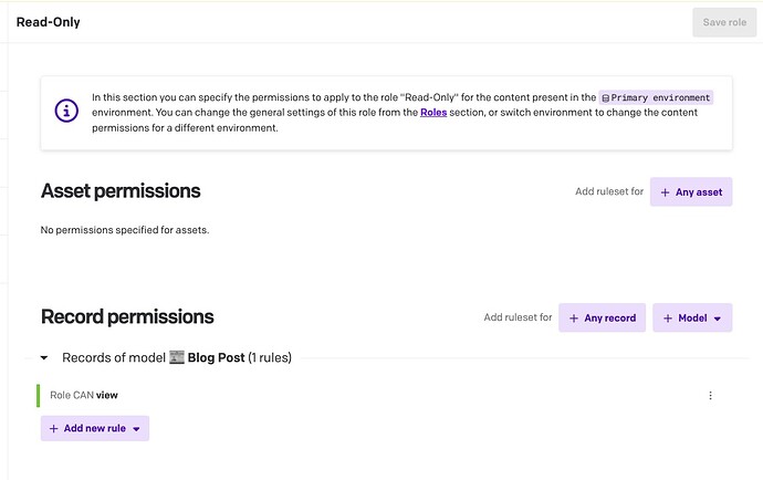 Read-Only  Content permissions  Environment configuration  next-marketing-demo  DatoCMS - 2025-05-08 02-43-26 PM